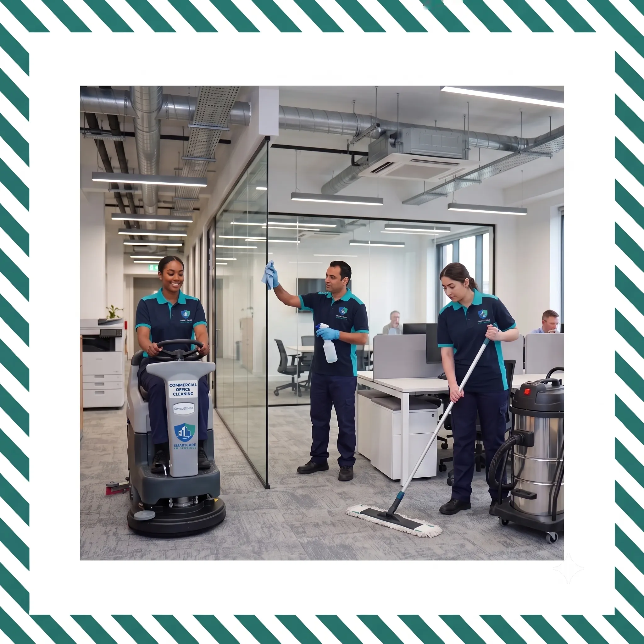SmartCare FM team in action