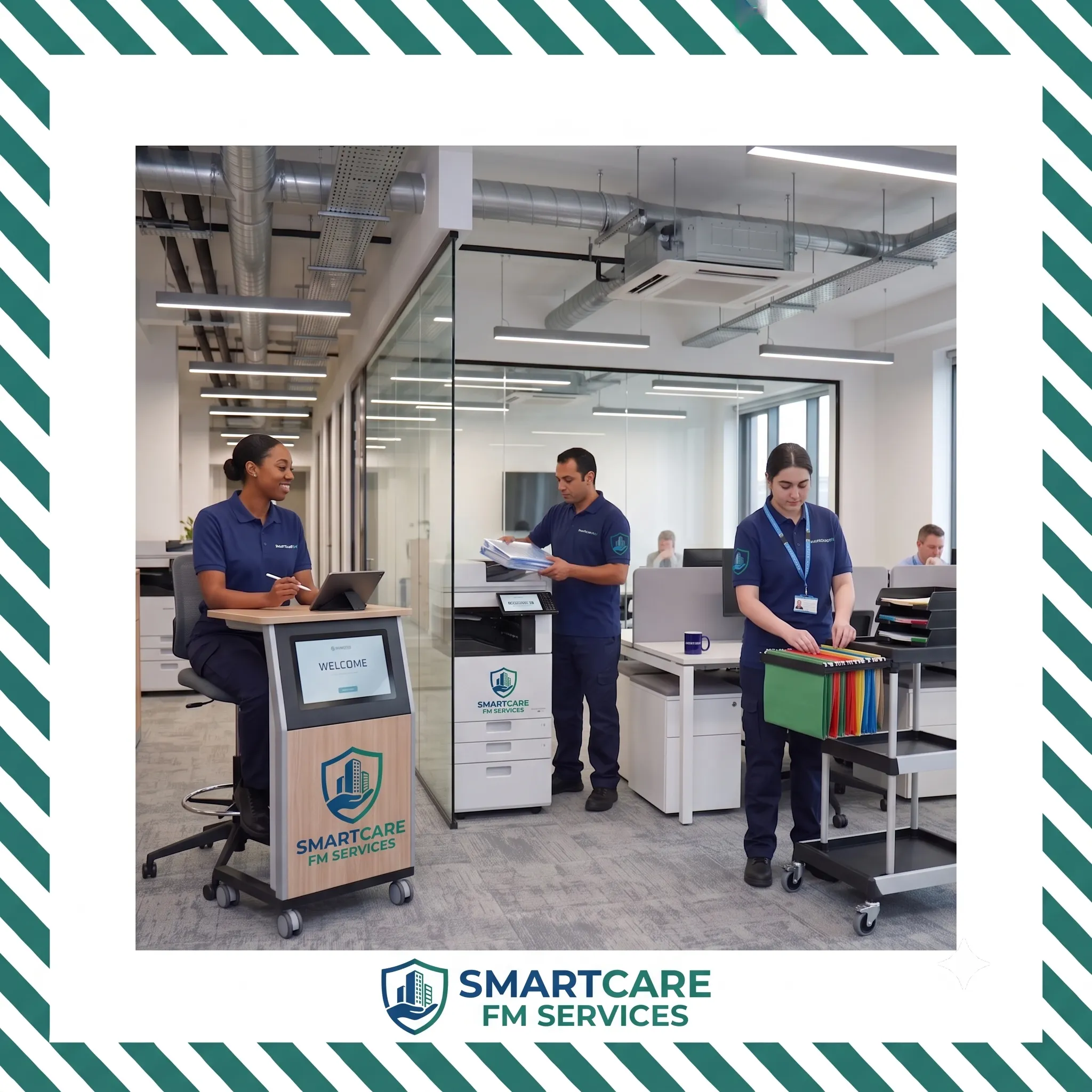 SmartCare FM team in action