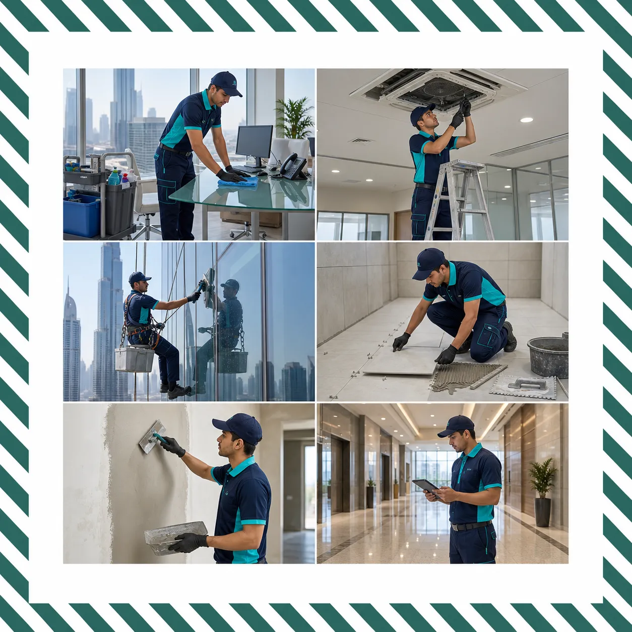 SmartCare FM technician on site